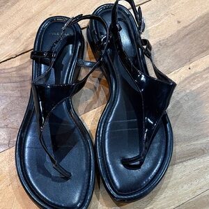 Cole Haan patent leather Black Women's Sandals